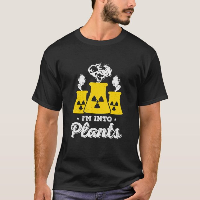 Nuclear Medicine Radioactive Nuclear Ingenjör 33 T Shirt (Framsida)