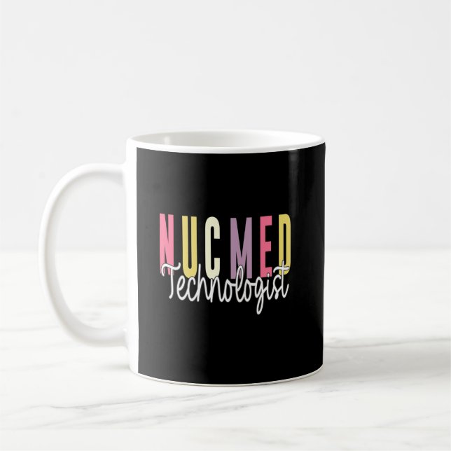 Nuclear Medicine Tech Nuc Med Gift Kaffemugg (Vänster)