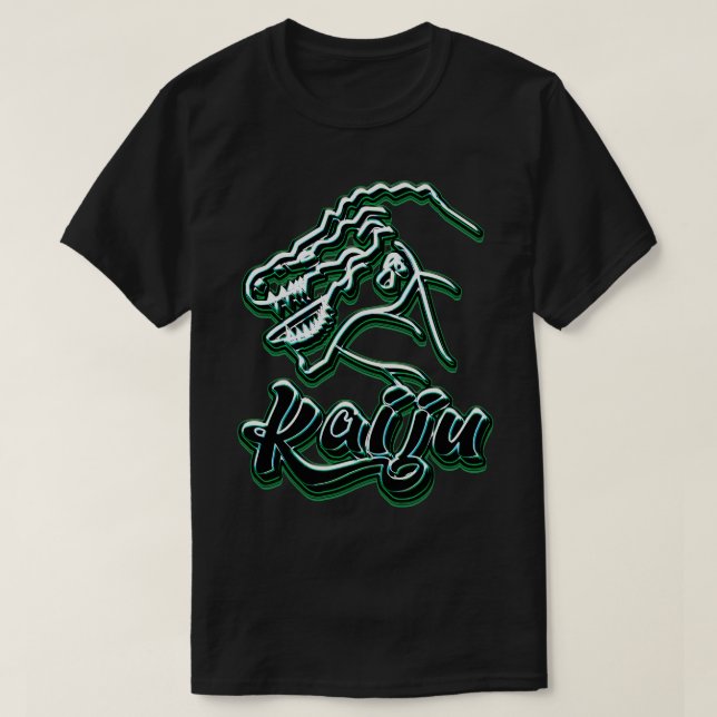 Nuclear Powered Kaiju T Shirt (Design framsida)