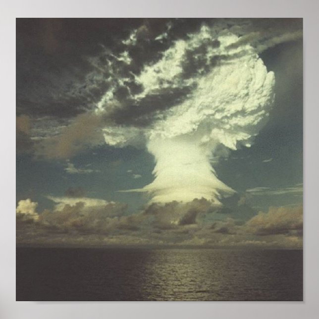 Nuclear Test Photo "Mike" Poster (Framsidan)