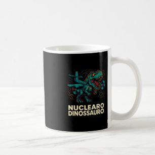 Nuclearo Dinossauro - Rolig italiensk hjärnrot för Kaffemugg