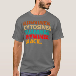 Nucleobases Biology Teacher DNA Biolog T Shirt