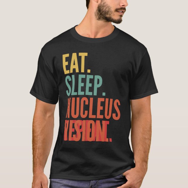 Nucleus Vision Crypto Eat Soat Nucleus Vision Rep. T Shirt (Framsida)