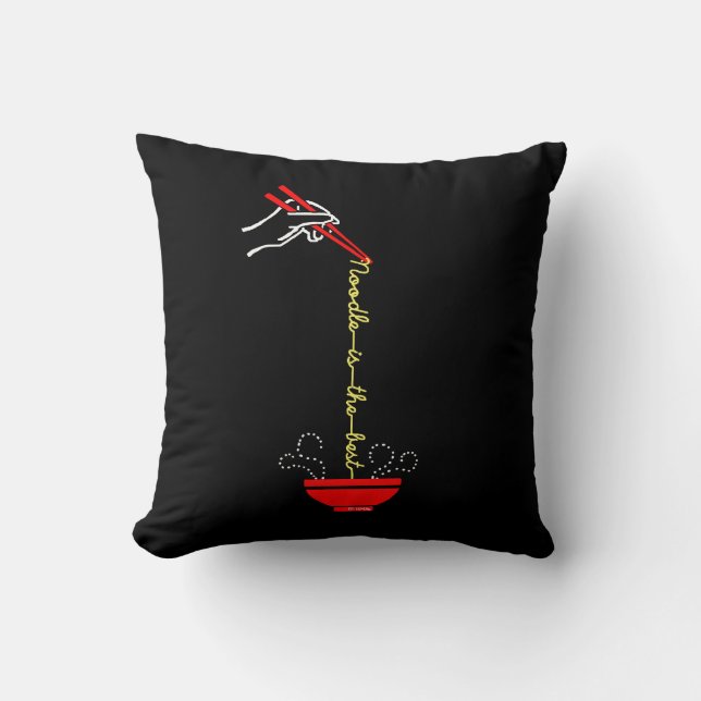 Nudeln är det bäst kudde (Framsida)