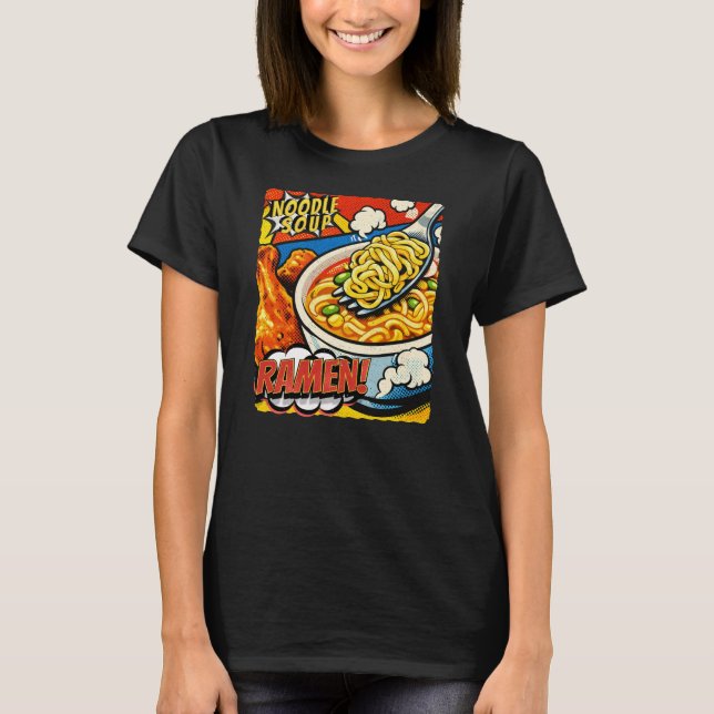 Nudelsoppa T Shirt (Framsida)