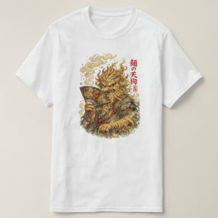Nudeltengu – Japansk Mytmonster Gjord av Ramen T Shirt