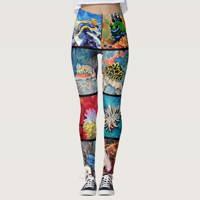 Nudi Art Leggings! Leggings (Framsida)