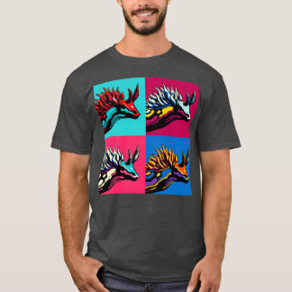 Nudiberanch Art Trendig Marine Life T Shirt