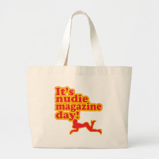 Nudie tidskriftdag! jumbo tygkasse