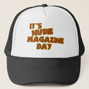 Nudie tidskriftdag truckerkeps