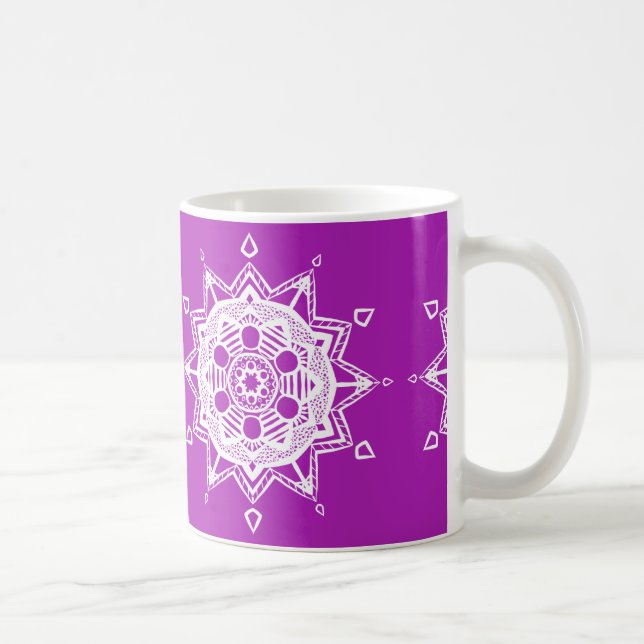Nudigren Mandala Kaffemugg (Höger)