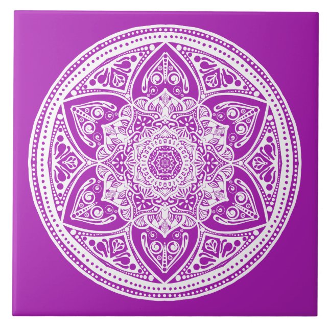 Nudigren Mandala Kakelplatta (Framsidan)