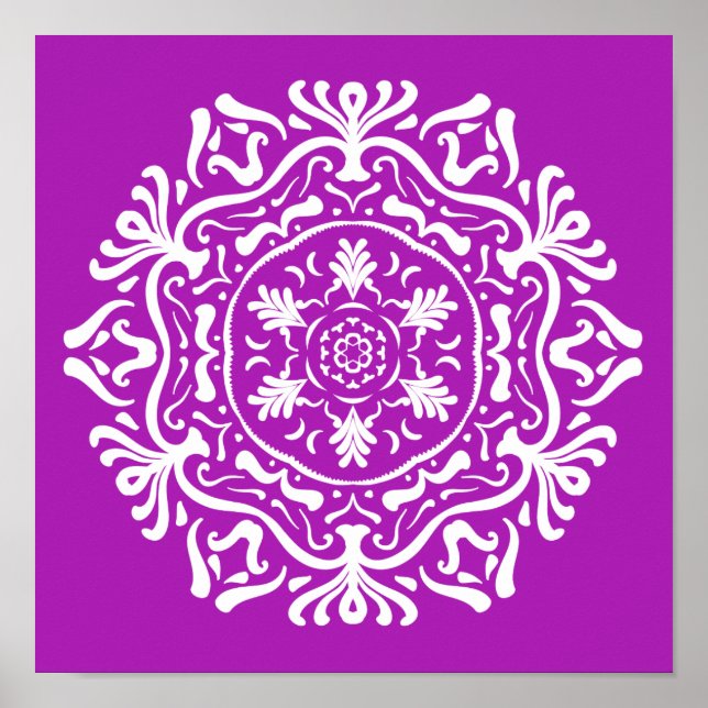 Nudigren Mandala Poster (Framsidan)