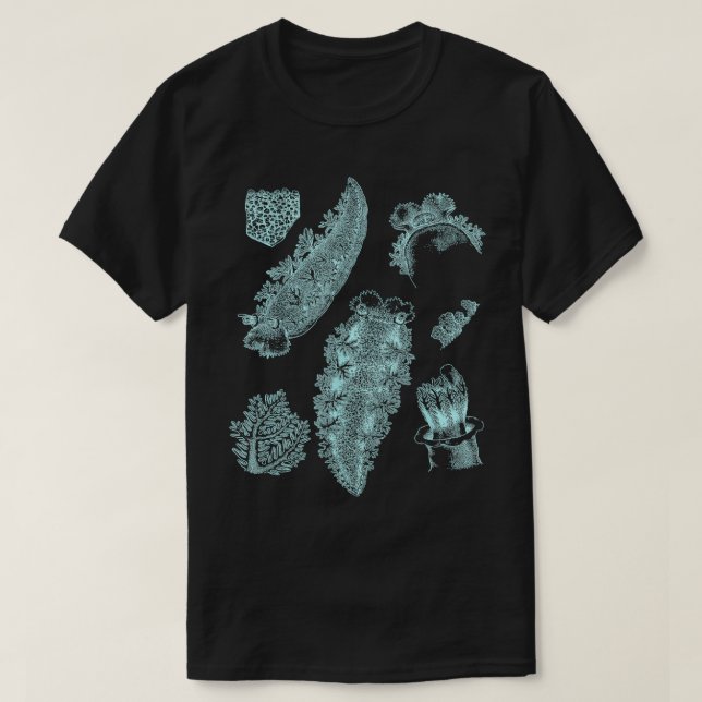 Nudigren Sea Slug T Shirt (Design framsida)