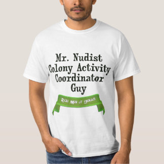 Nudistkoloni Cordinator T-shirt