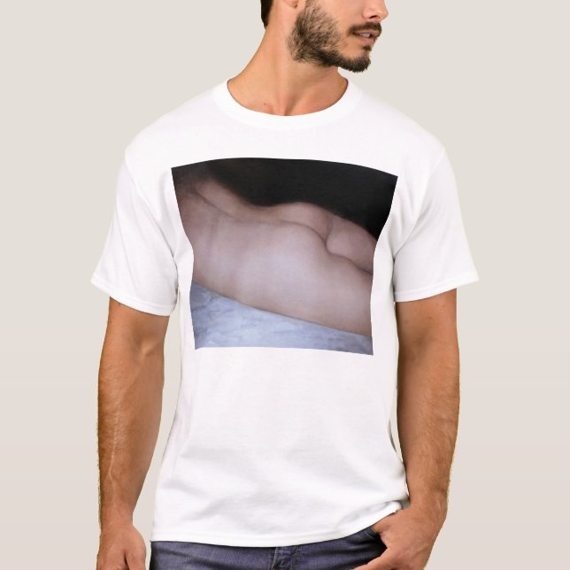 Nue Allongée Tee Shirt (Framsida)