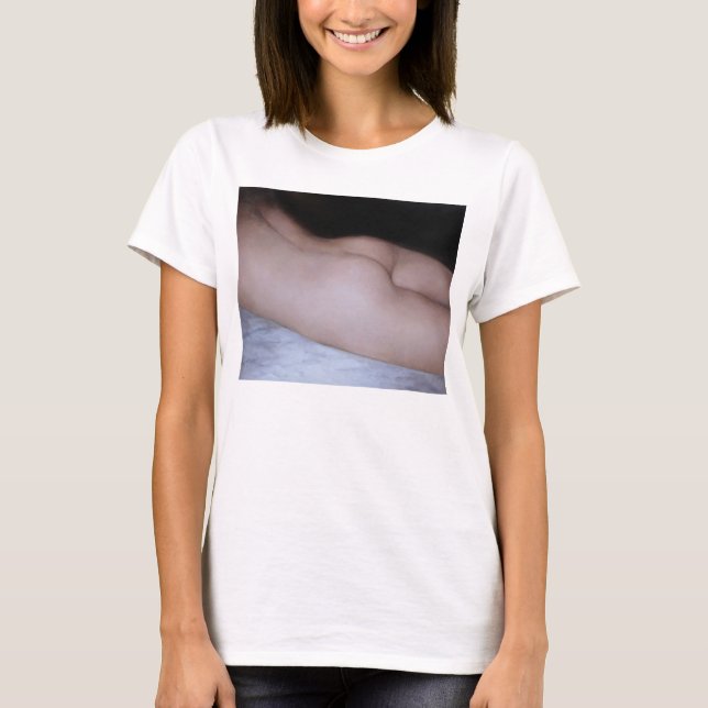 Nue Allongée Tee Shirt (Framsida)