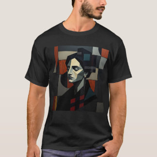 NUES Kubistisk Abstrakt 2 T Shirt