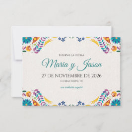 Nuestra Boda Flowers Botanical Spanish Wedding Spara Datumet
