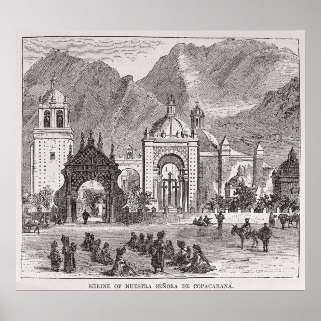 Nuestra Senora de Copacabanas krut Poster (Framsidan)