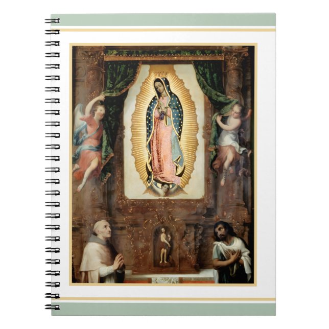 Nuestra Señora de Guadalupe Anteckningsbok (Framsidan)