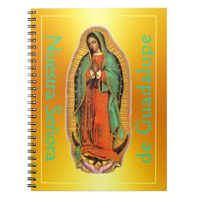Nuestra Senora de Guadalupe ... ANTECKNINGSBOK (Framsidan)