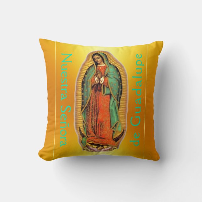 Nuestra Señora de Guadalupe Dekorativ kudde (Framsida)