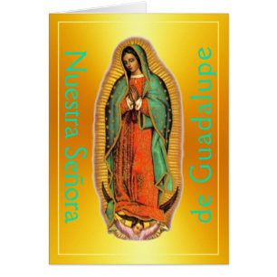 Nuestra Señora de Guadalupe Hälsningskort