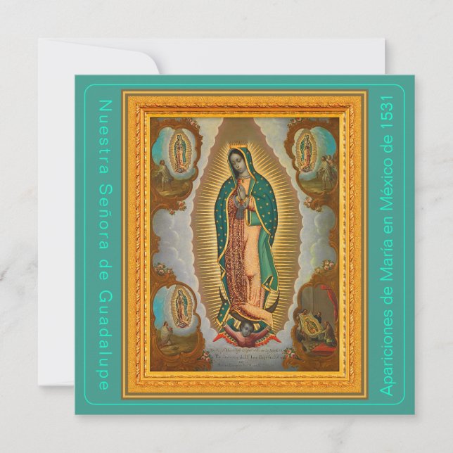 Nuestra Señora de Guadalupe Hi-Def Card (Framsida)