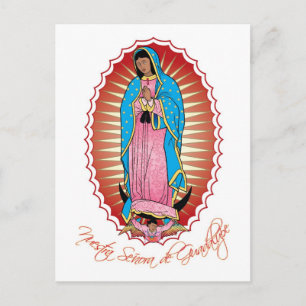 Nuestra Señora de Guadalupe Postcard Vykort