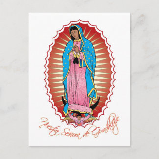 Nuestra Señora de Guadalupe Postcard Vykort
