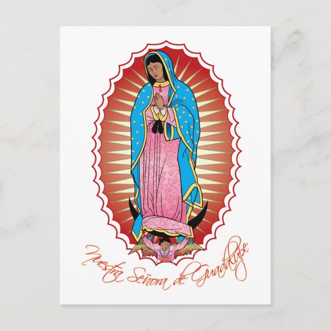 Nuestra Señora de Guadalupe Postcard Vykort (Framsida)