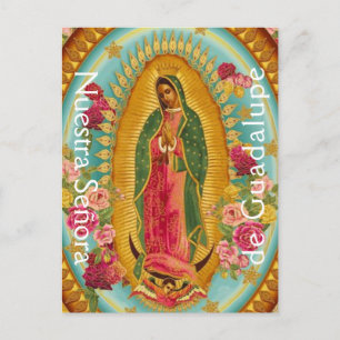 Nuestra Señora de Guadalupe Postcard Vykort
