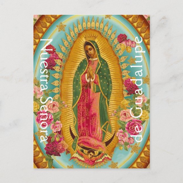 Nuestra Señora de Guadalupe Postcard Vykort (Framsida)
