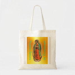 Nuestra Señora de Guadalupe Small Tote Bag Tygkasse