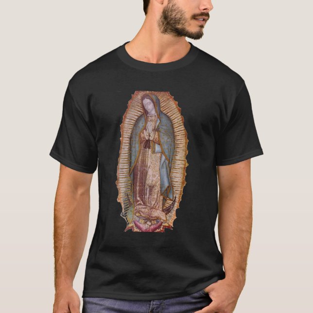 Nuestra Senora de Guadalupe Tee Shirt (Framsida)