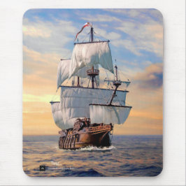 Nuestra Señora de las Mercedes Frigate Mousepads Musmatta