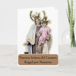 NUESTRA SEÑORA DEL CARMEN Card Kort