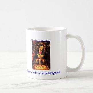 Nuestra_Serñora_de_La_Altagracia himmelska Madre Kaffemugg