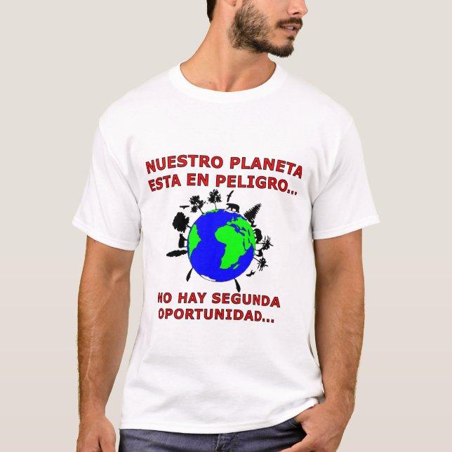 NUESTRO PLANETA T SHIRT (Framsida)