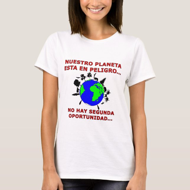 NUESTRO PLANETA T SHIRT (Framsida)