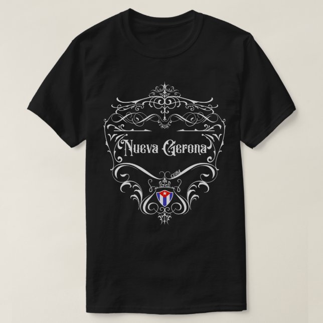 Nueva Gerona Vintage design 1 T Shirt (Design framsida)
