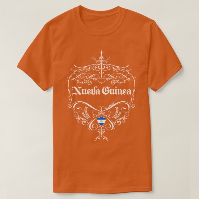Nueva Guineas Vintage design 3 T Shirt (Design framsida)
