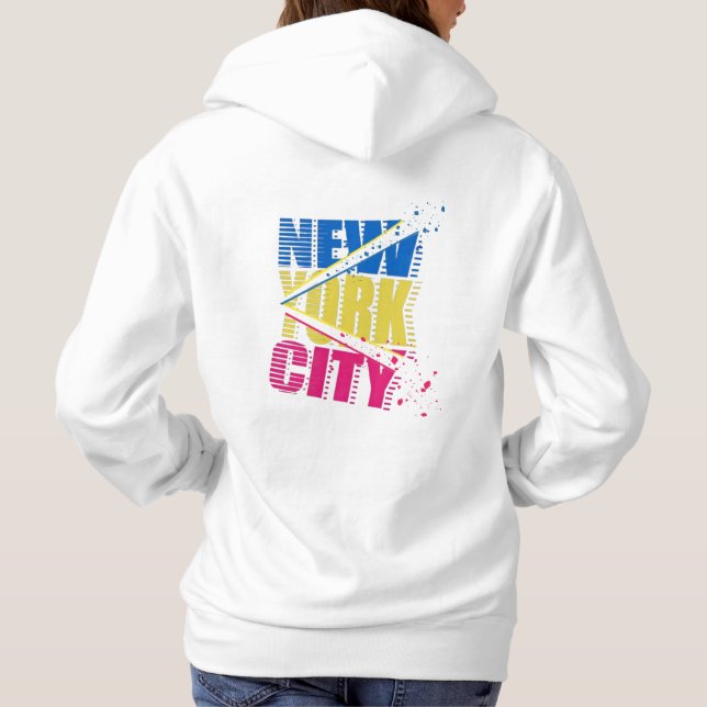 Nueva York en multicolores T Shirt (Baksida)