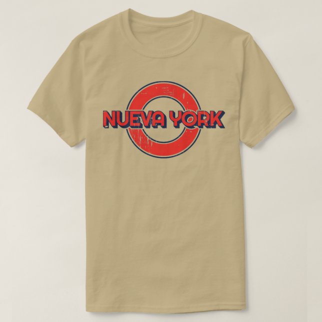nueva york retro t shirt (Design framsida)