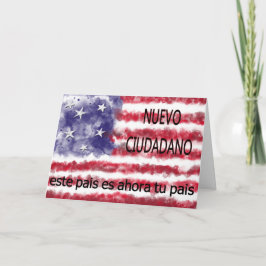 Nuevo ciudadano americano kort