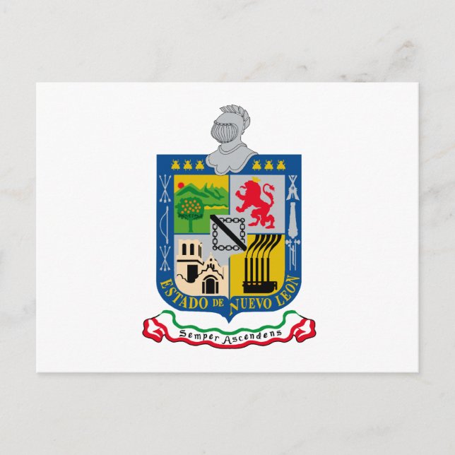 Nuevo Leon, Mexiko Vykort (Framsida)