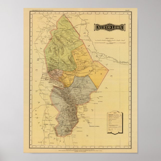 Nuevo Leon Poster (Framsidan)