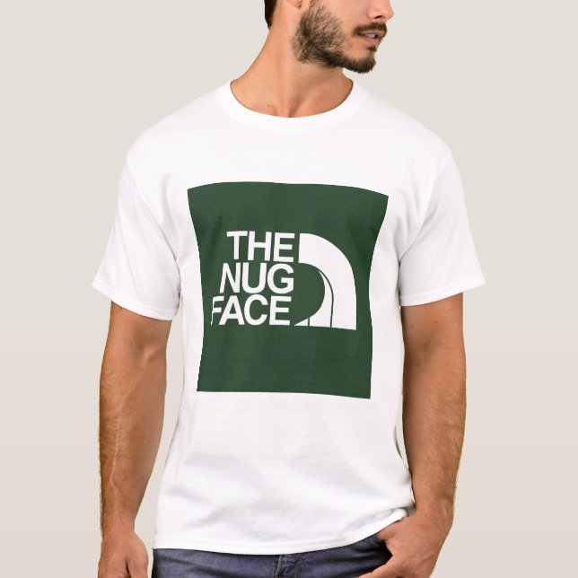 Nug Ansikte - Sluta aldrig att söndra (Grönten For T Shirt (Framsida)