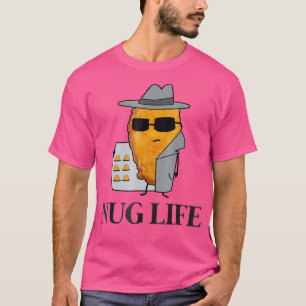 Nug Life Tee Chicken Nugget Tshirt för manar Kids